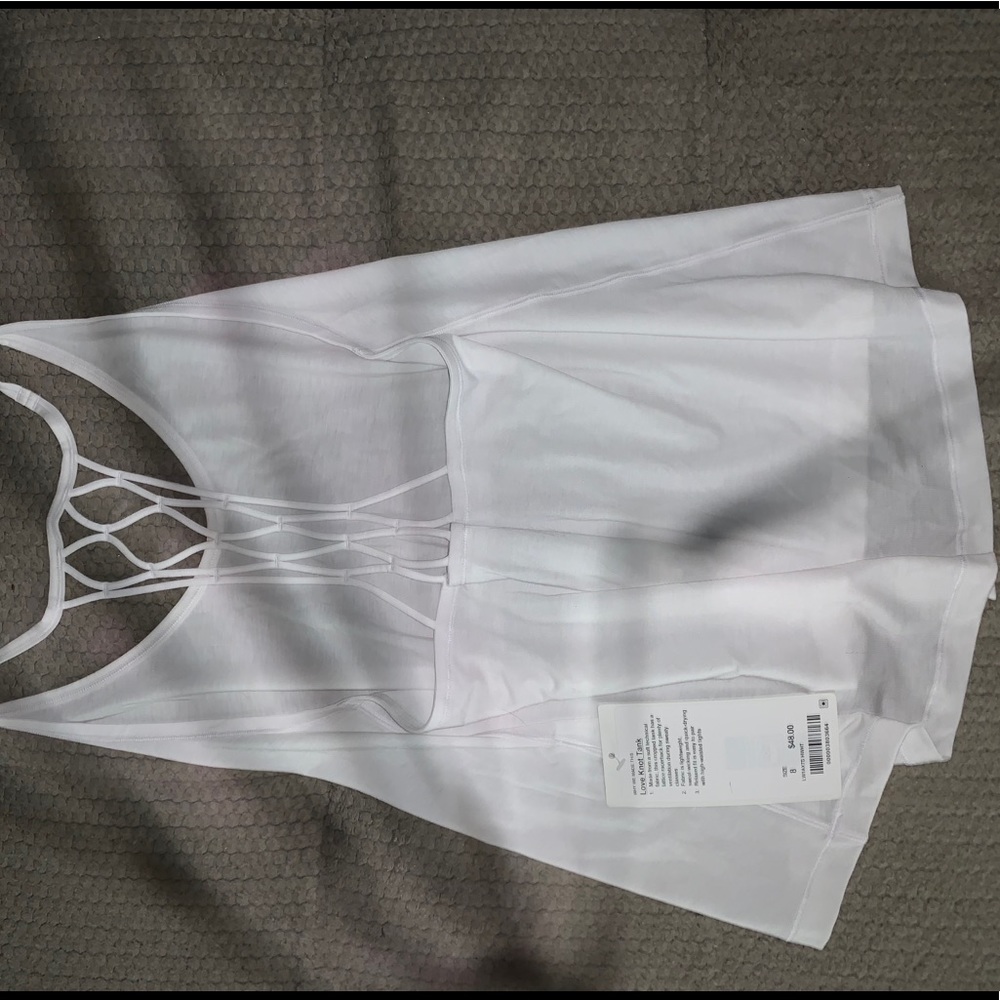 Lululemon love knot tank